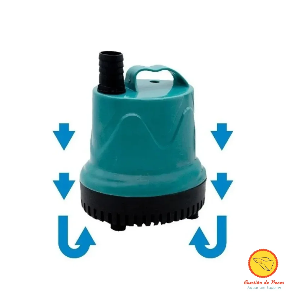 Bomba Sumergible Rs-3000R 1000l/h 2 mts Estanque Hidroponia Pecera - Imagen 2