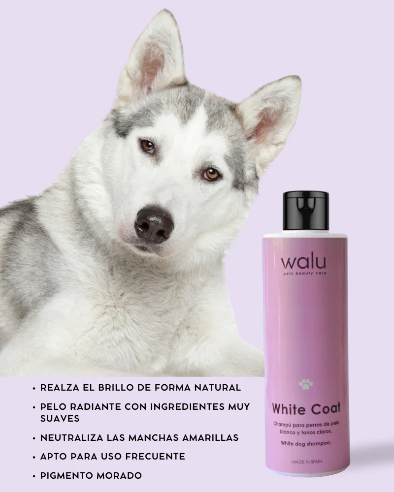 White Coat - Champú para perros de pelo blanco - Imagen 3