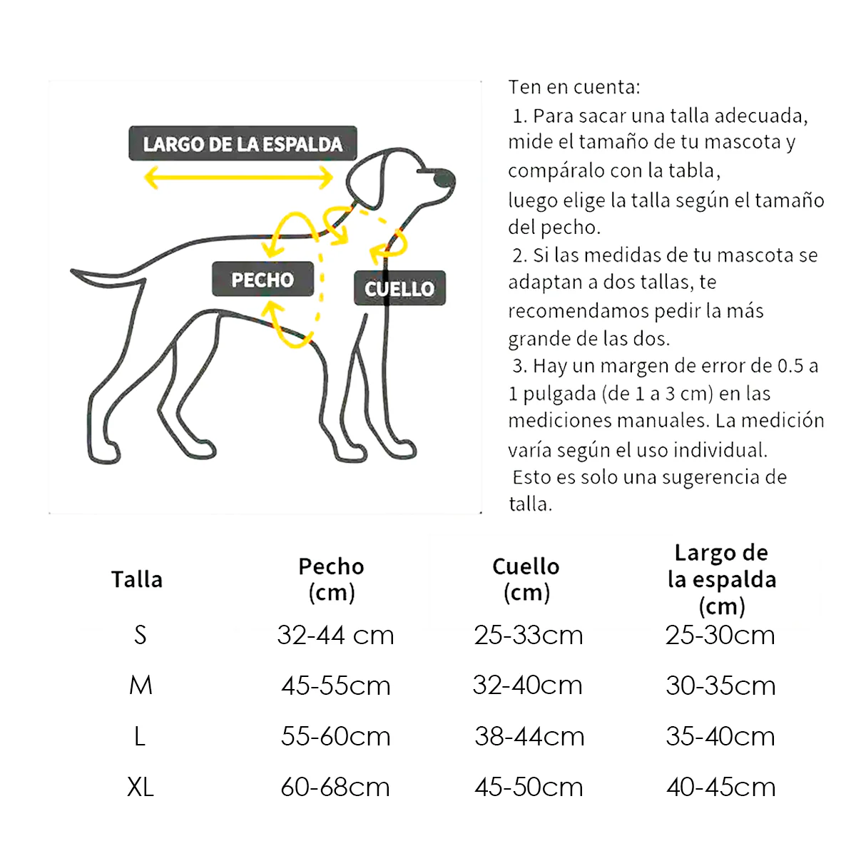 Disfraz Para Mascotas De Mario Bros Perro Gato Halloween GD01MBROS - Imagen 3