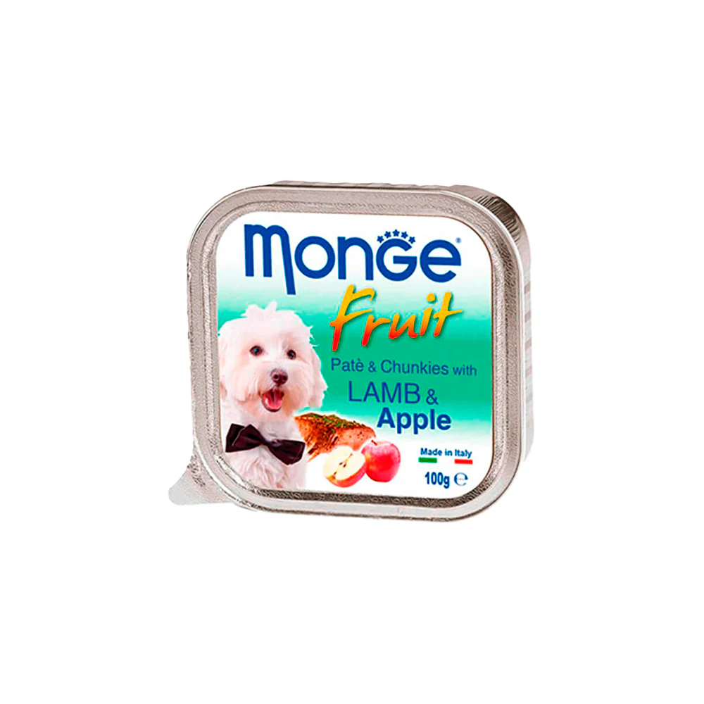 Monge Canine Fruit Cordero y Manzana 100 gr
