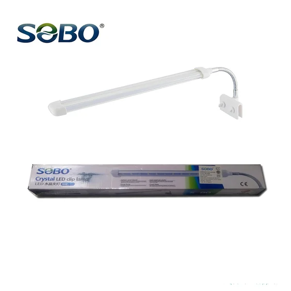 Iluminador lámpara LED con Clip 9W SOBO 33cm Excelente!