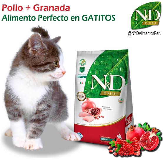 N&D GATITOS - POLLO Y GRANADA 7.5 KG - Imagen 2